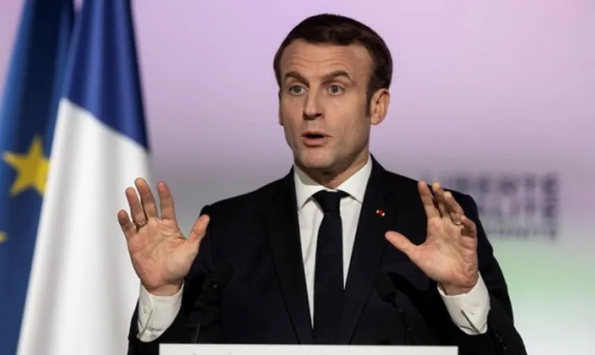 Macron: Esed Rejiminin İdlib'de Sivil Halka Düzenlediği Saldırıları Şiddetle Kınıyorum