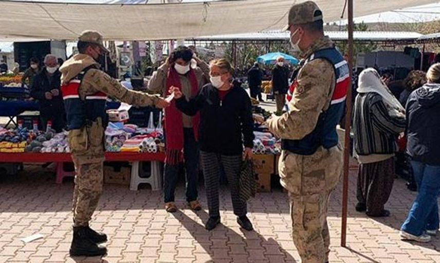 Malatya'da Önlemlere Uymayan 11 Kişiye 12 Bin 338 TL Para Cezası