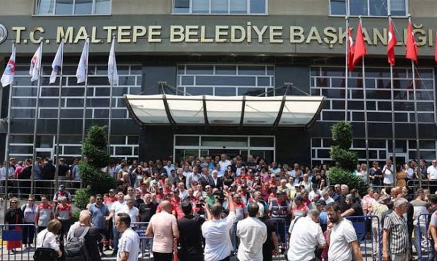 Maltepe Belediyesi işçileri grev kararı aldı