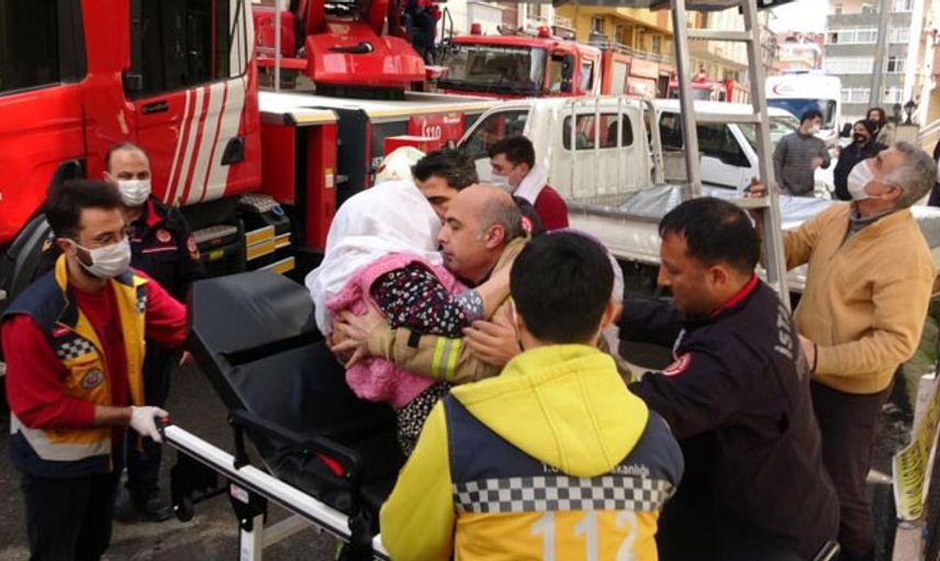 Maltepe’de Çıkan Yangın Paniğe Neden Oldu