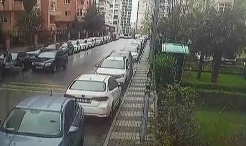 Maltepe’de pitbull saldırısı: Vatandaş otomobilin üzerine çıkarak canını kurtardı!