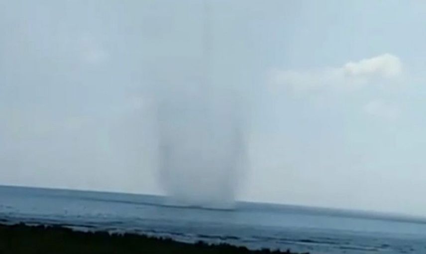 Manavgat'ta Denizde Hortum Çıktı