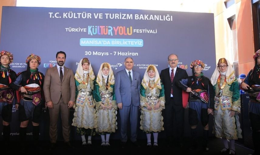 Manisa’da Türkiye Kültür Yolu Festivali Coşkusu Başladı