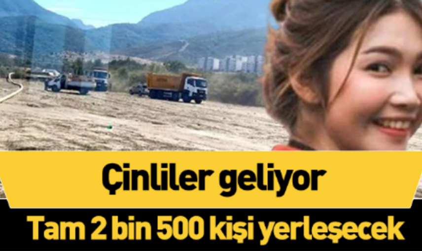Manisa’ya Çin mahallesi kuruluyor!