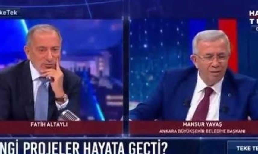 Mansur Yavaş Canlı Yayında Zor Anlar Yaşadı!