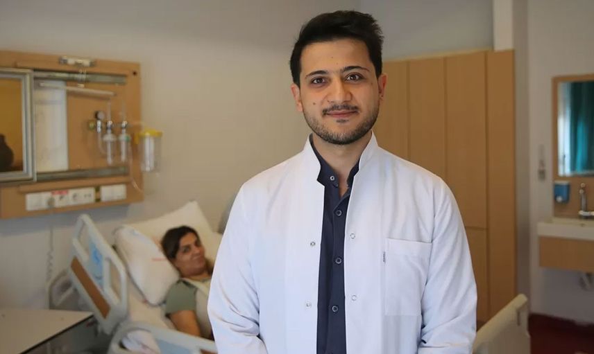 Mardin’de doktorlardan mucizeye imza: Kalp deliğine yama yaptılar!
