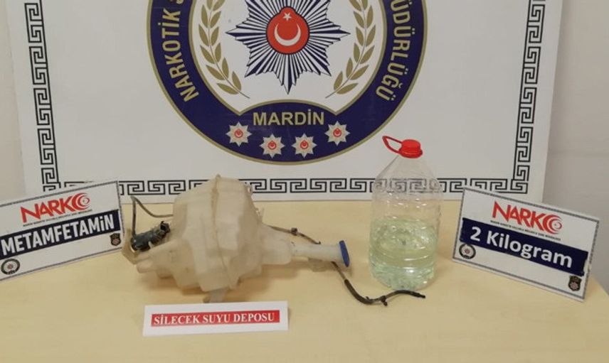 Mardin'de Silecek Suyu Deposunda Uyuşturucu Yakalandı
