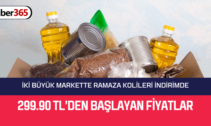 Market zincirlerinde ortalığı karıştıran kampanya başladı! Ramazan kolileri en dip fiyattan satışa çıkartıldı