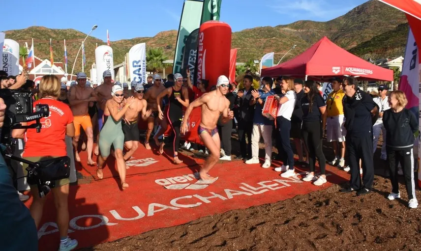 Marmaris'te 25. Uluslararası Arena AquaChallenge Yüzme Şampiyonası Başladı