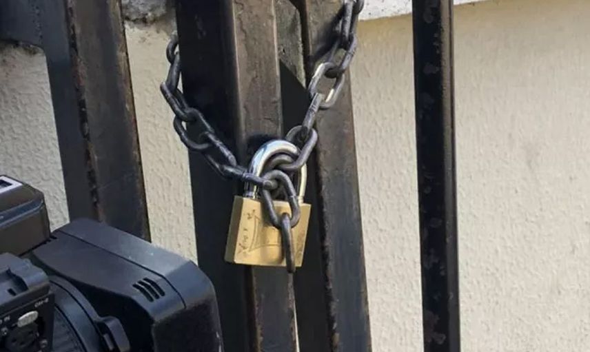 MEB'in Kapısına Takılan Zincir Kilidini Kılıçdaroğlu'nun Koruması Taktırdı İddiası