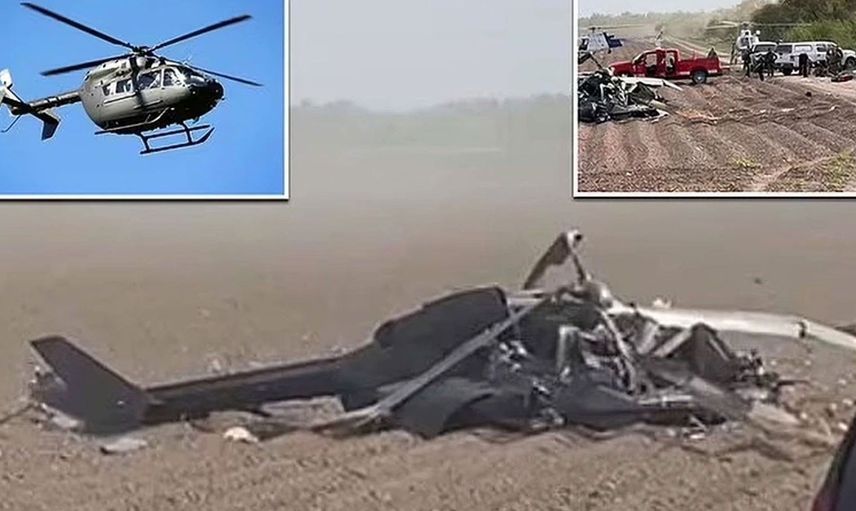 Meksika’da helikopter kazası: 3 ölü!