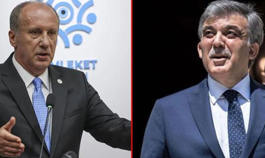 Memleket Partisi Genel Başkanı Muharrem İnce Millet İttifakı'nın Başkan Adayının Abdullah Gül Olduğunu İddia Etti!