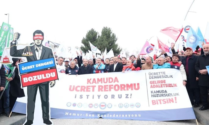 Memur Maaş Günü Sokağa Taştı: “Bütçe Dengelendi, Bizim Sofra Boş Kaldı”