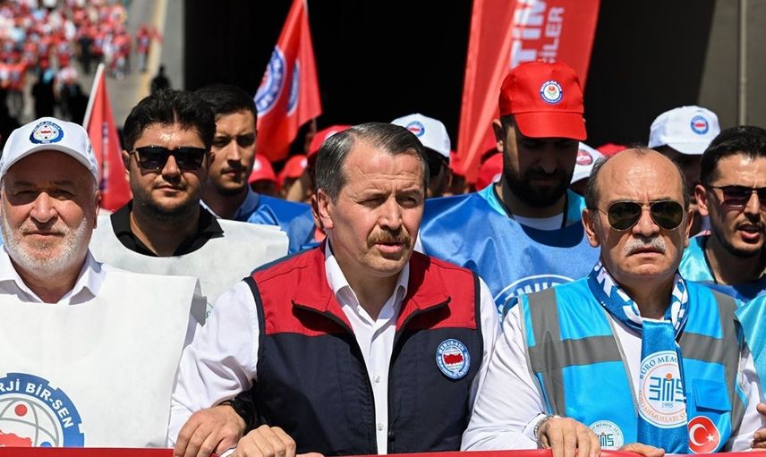 Memur-Sen'in Ankara Mitingi: Gelir Adaletsizliğine Dikkat Çekildi