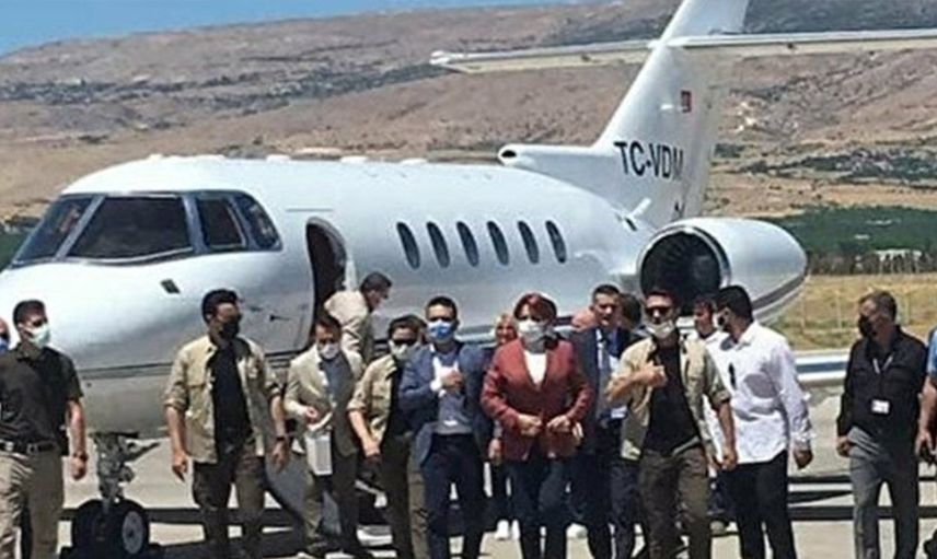 Meral Akşener 'Özel Uçak Kullanmam' Sözünü Unuttu