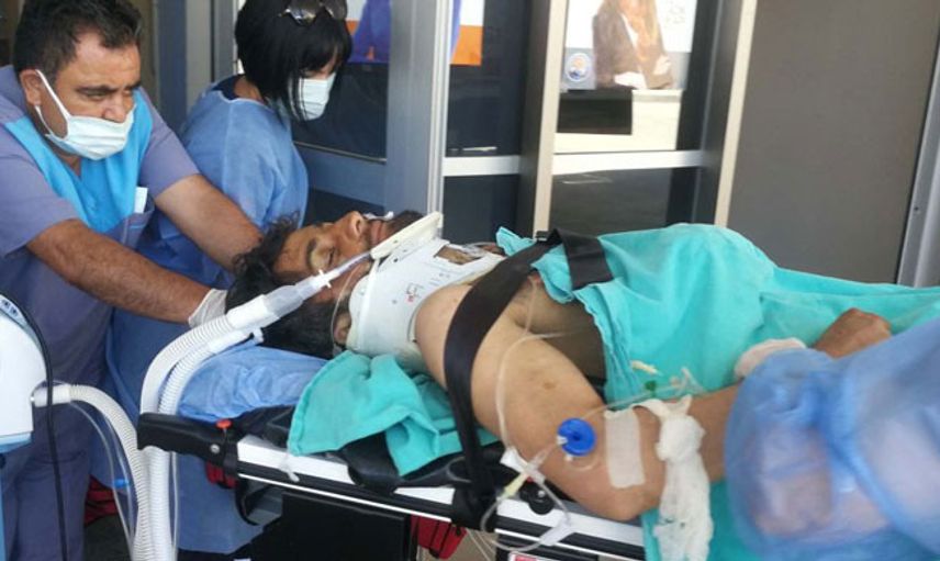 Mersin'de Bir Kişi Elektrik Akımına Kapılması Sonucu Yaralandı