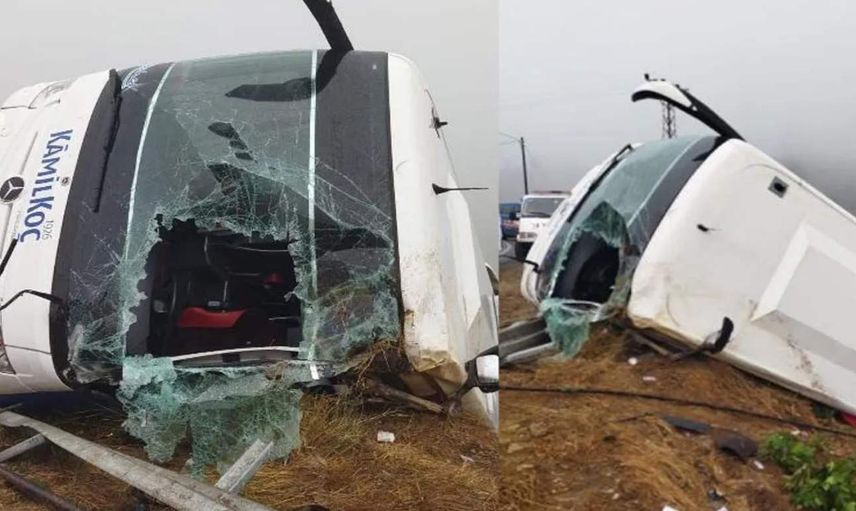 Mersin’de otobüs uçuruma yuvarlandı: Ölü ve yaralılar var