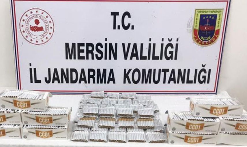 Mersin'de Sahte İçki Ve Kaçak Makaron Yakalandı