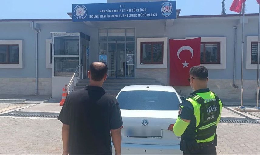 Mersin'de sosyal medya ihlali sürücüye 25 bin lira ceza getirdi