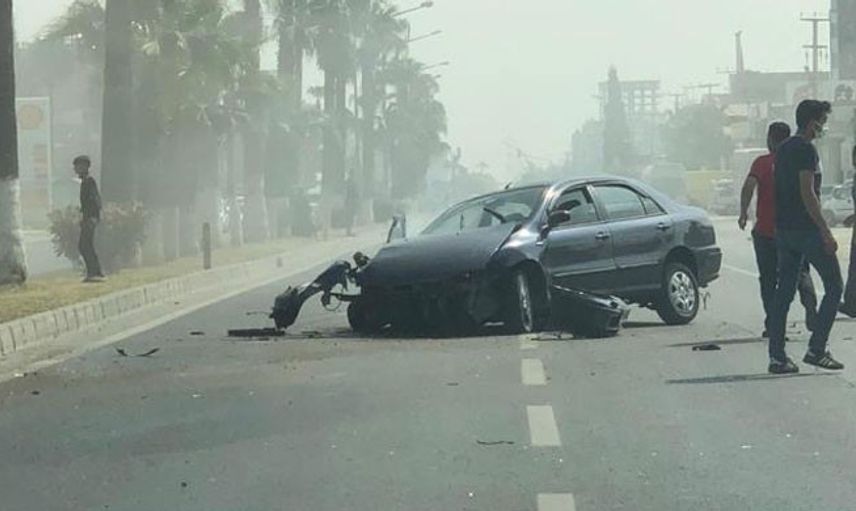 Mersin’de Trafik Kazası Meydana Geldi: 1 Yaralı
