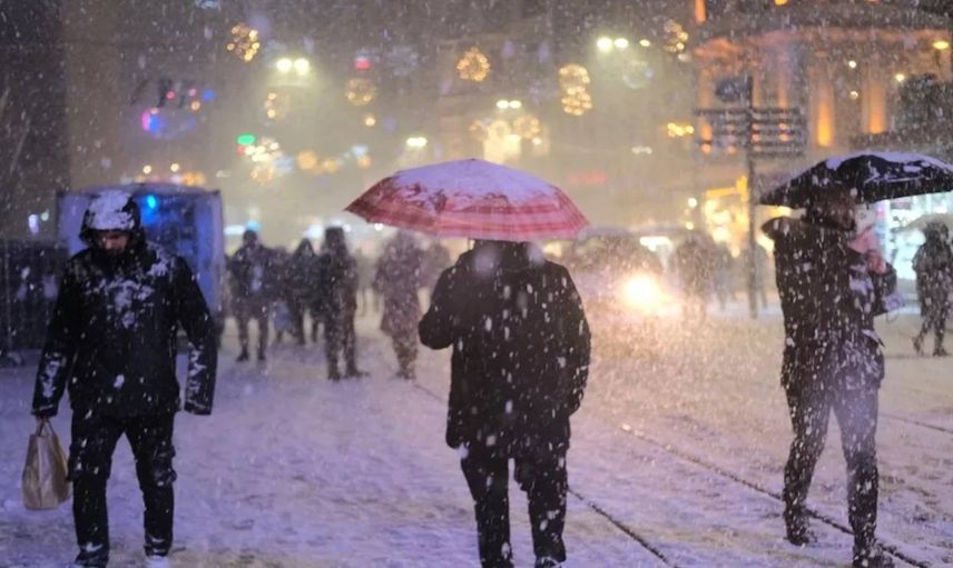 Meteoroloji AFAD ve İstanbul Valiliği’nden ortak uyarı: Hem sağanak yağış hem de kar geliyor! O tarihe dikkat