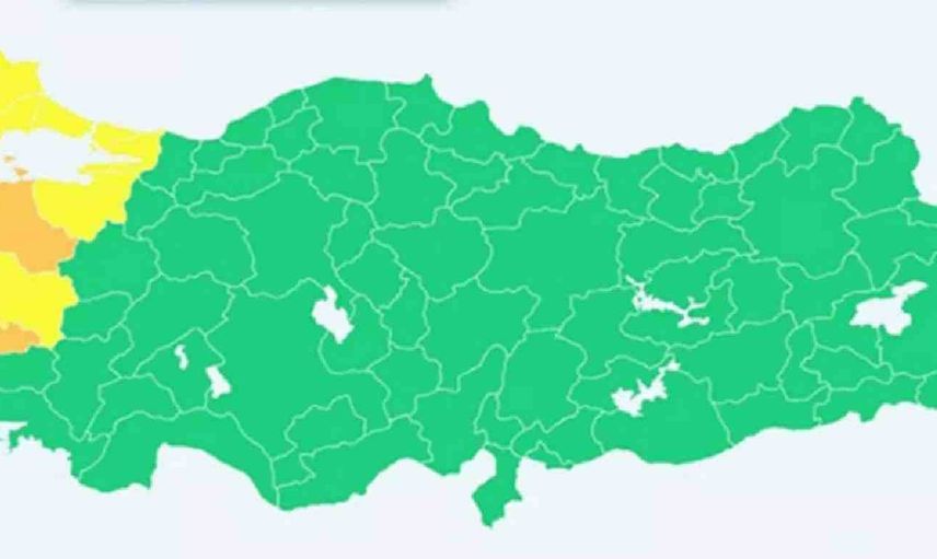 Meteoroloji AFAD Yeşil kodlu uyarı nedir?