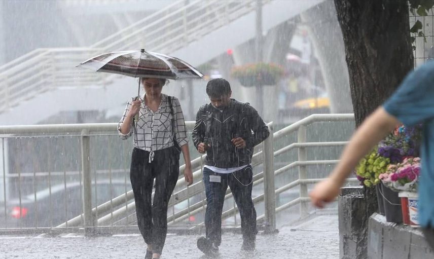 Meteoroloji o illeri uyardı: 13 il için sarı kod uyarısı! Soğuk havalar sağanak yağışları da getirecek