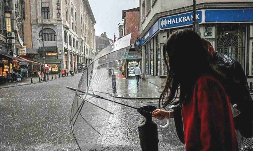 Meteoroloji'den o iller için uyarı! Kuvvetli yağış ve fırtına geliyor
