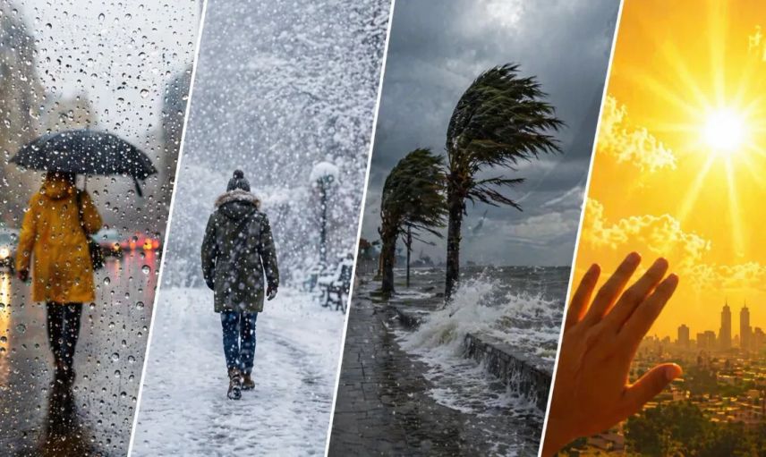 Meteoroloji'den uyarı: Kuvvetli yağış ve fırtına etkili olacak