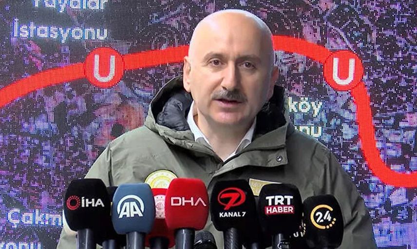 Metro Hattında İncelemelerde Bulunan Ulaştırma ve Altyapı Bakanı: İstanbul'u Birilerinin Keyfine Bırakamazdık