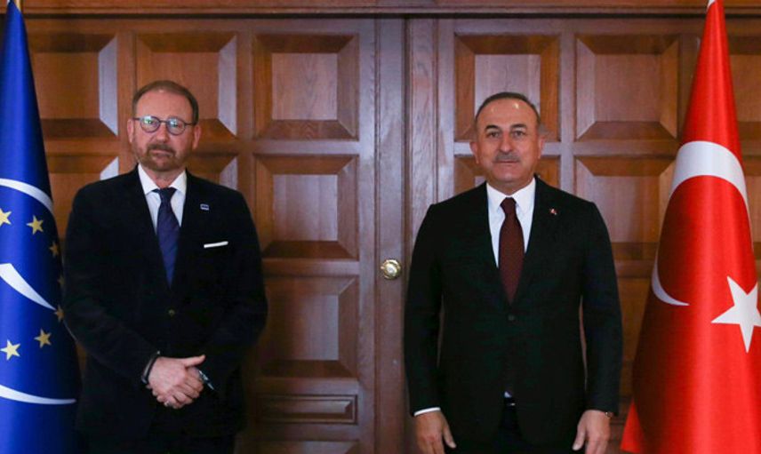 Mevlüt Çavuşoğlu, Avrupa Konseyi Parlamenter Meclisi Başkanı ile Bir Araya Geldi
