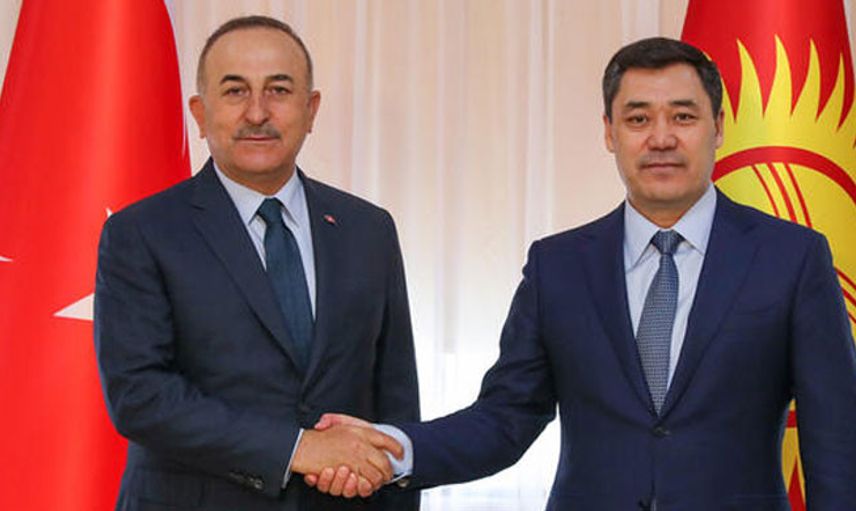 Mevlüt Çavuşoğlu Kırgızistan'da