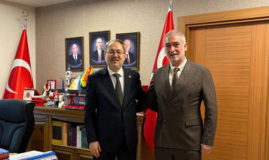 ABHAZFED Yeni Yönetiminden MHP Genel Merkezine Nezaket Ziyareti