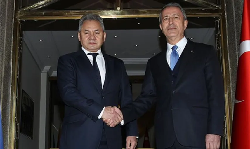 Milli Savunma Bakanı Akar, Rus Mevkidaşı Şoygu İle Telefonda Görüşmesi Gerçekleştirdi