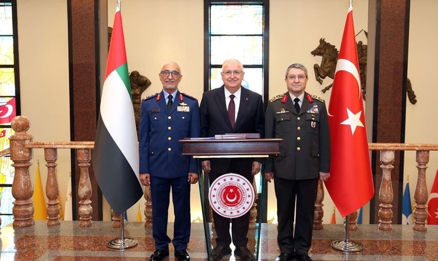 Milli Savunma Bakanı Güler, BAE Genelkurmay Başkanı Al Mazrouei'yi Ağırladı