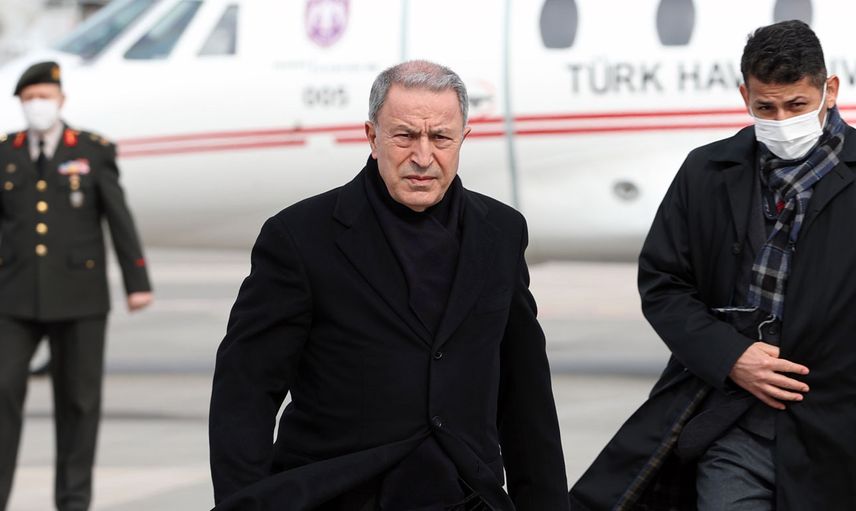 Milli Savunma Bakanı Hulusi Akar'dan Ukrayna'daki TSK'ye ait iki nakliye uçağına ilişkin açıklama geldi