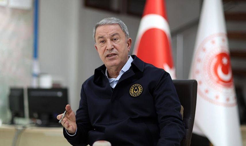 Milli Savunma Bakanı Hulusi Akar'ın ''Hudut'' tepkisi! Yalan görüntülerle dezenformasyon yapılıyor