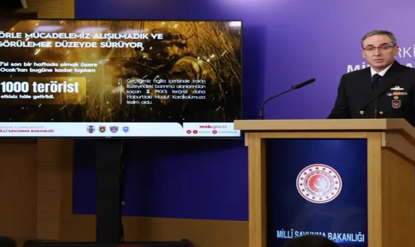 Milli Savunma Bakanlığı duyurdu: "Son bir haftada 47 terörist etkisiz hale getirildi"