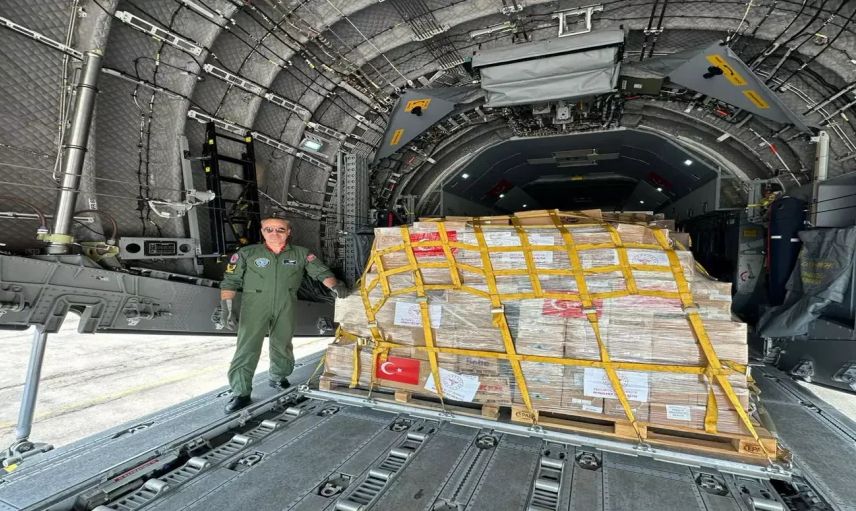 MSB açıkladı: Türkiye’den Gazze’ye insani yardım
