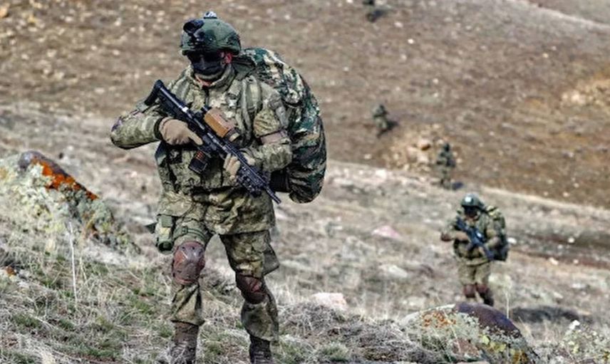 MSB görüntüleri paylaştı: 4 terörist teslim oldu