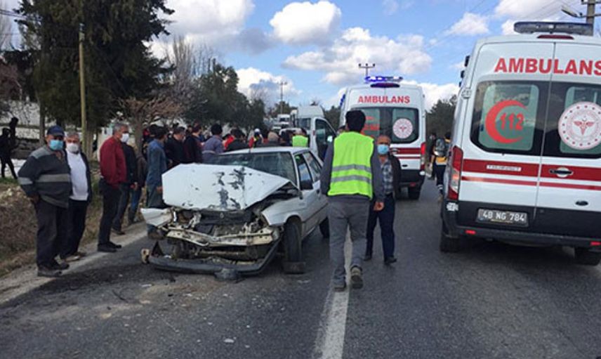 Muğla'da Servis Minibüsü Kazası: 6 Yaralı