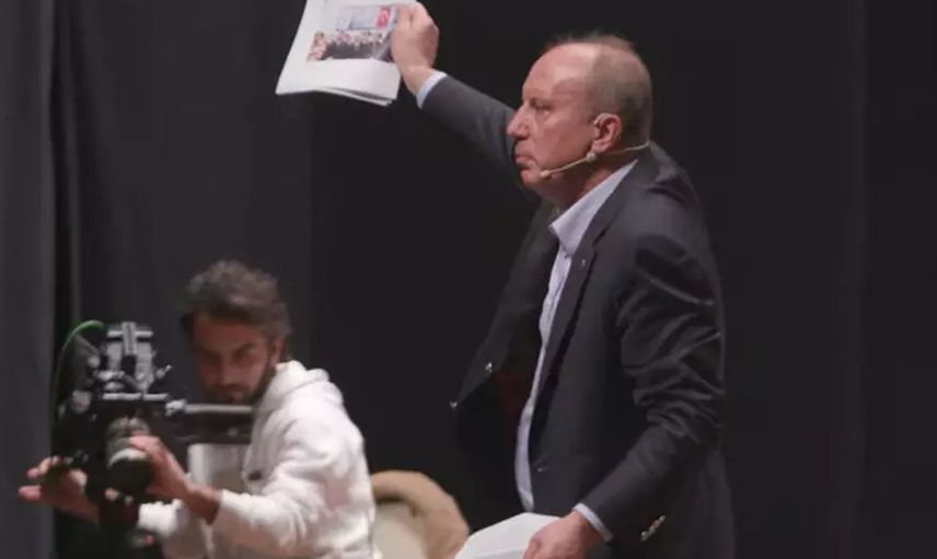 Muharrem İnce’nin konuk olduğu programda gergin anlar: Seyirciler programı terk etti