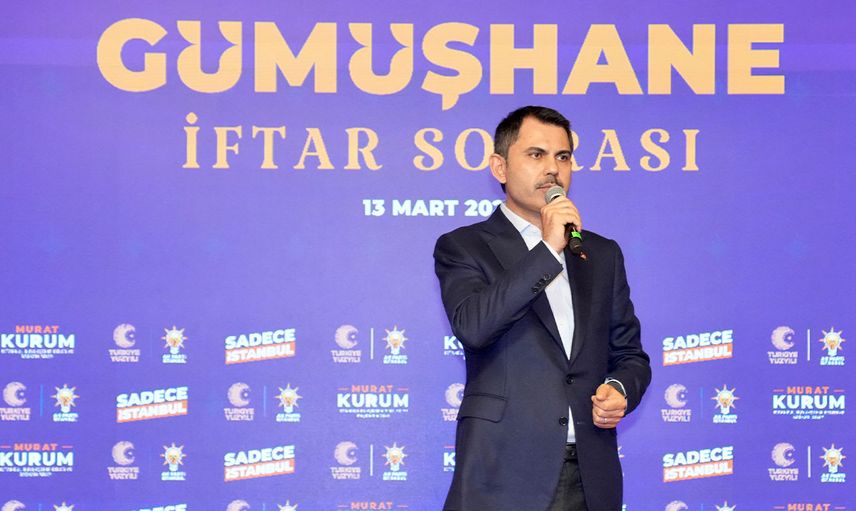 Murat Kurum İstanbul'daki Gümüşhanelilere seslendi: Kimse şüphe etmesin, milletimizin derdine derman olmak için 1 Nisan’ı bekliyoruz