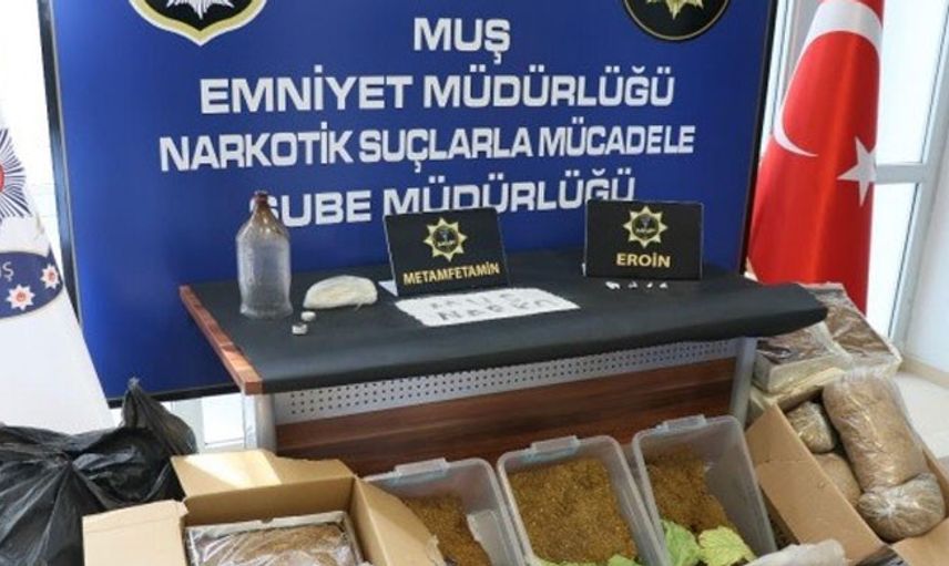 Muş’ta Uyuşturucu Operasyonu Düzenlendi: 11 Gözaltı