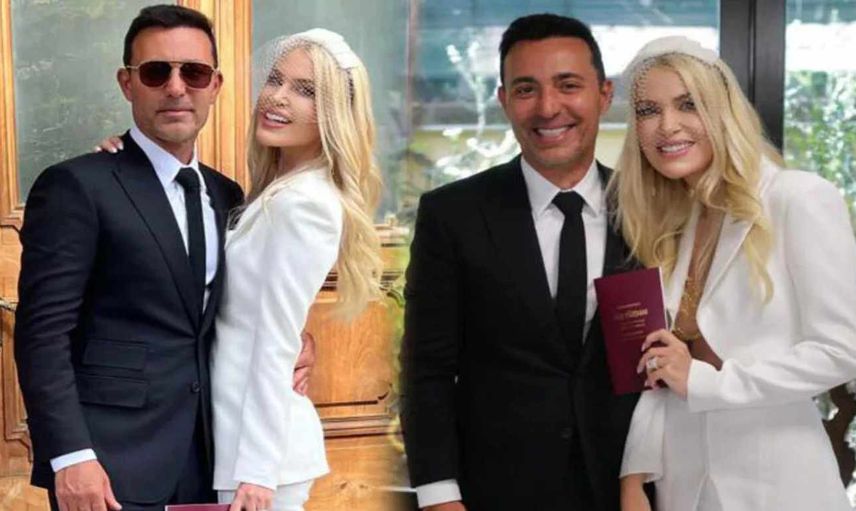 Mustafa Sandal ve Melis Sütşurup’un düğününden fotoğraflar