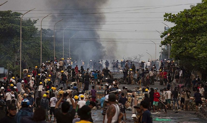 Myanmar'daki Protestolarda Ölenlerin Sayısı 56’ya Yükseldi