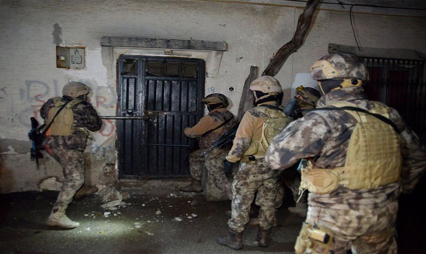 Narkoçelik-32 operasyonu ile 520 Zehir Taciri Yakalandı