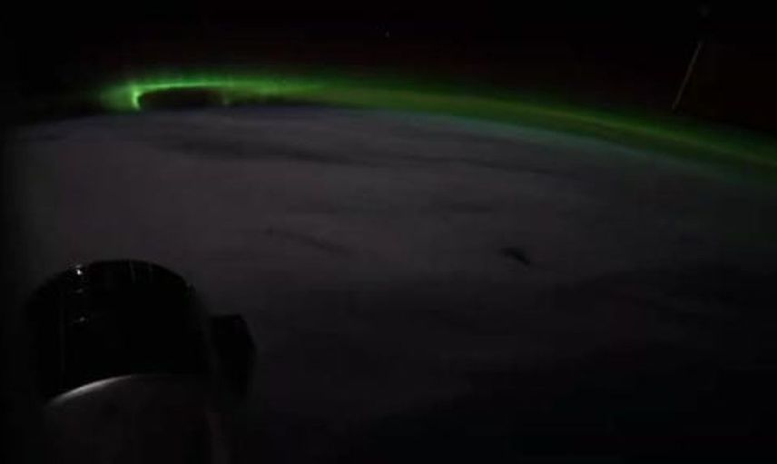 NASA Astronotu Jessica Meir'in Uzaydan Çektiği Kutup Işıkları Büyüleyici