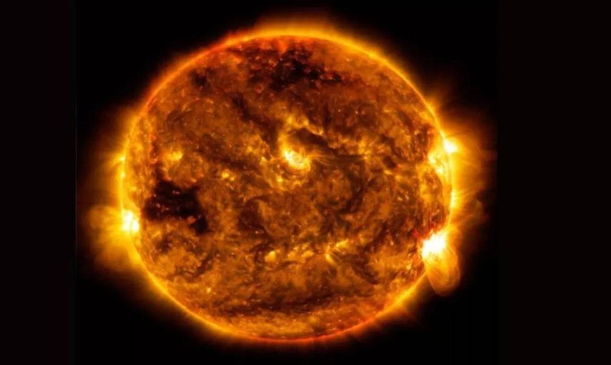 NASA’dan Cadılar Bayramı hediyesi: Güneş’in korkutucu gülüşü görüntülendi