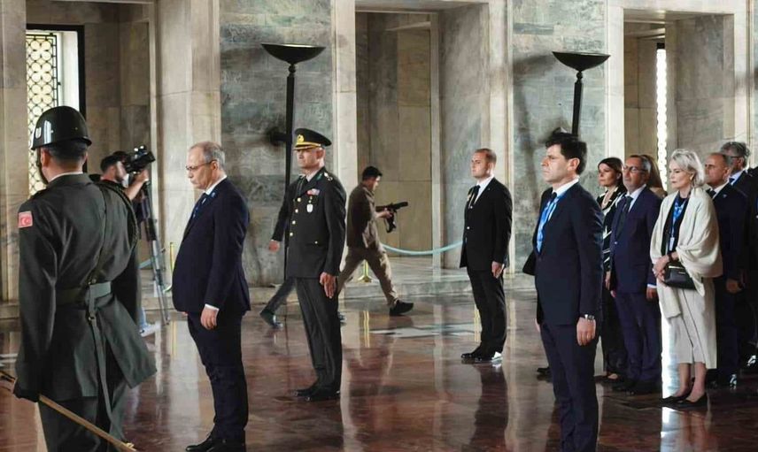 NATO heyetinden Anıtkabir’e ziyaret